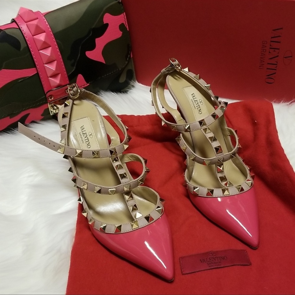 💯 %  Authentic Valentino heels